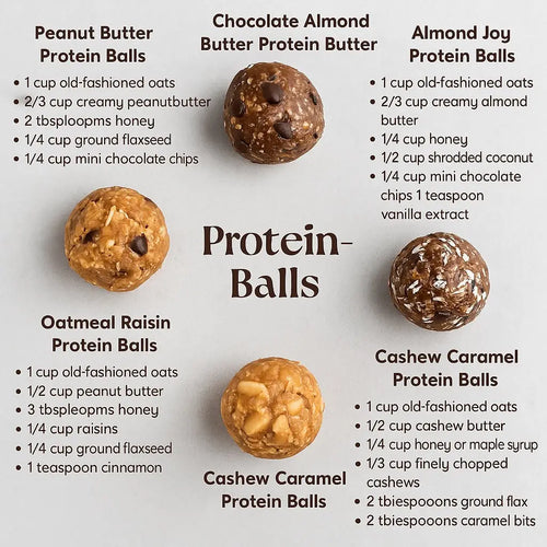 5 Protein Ball Recipes
