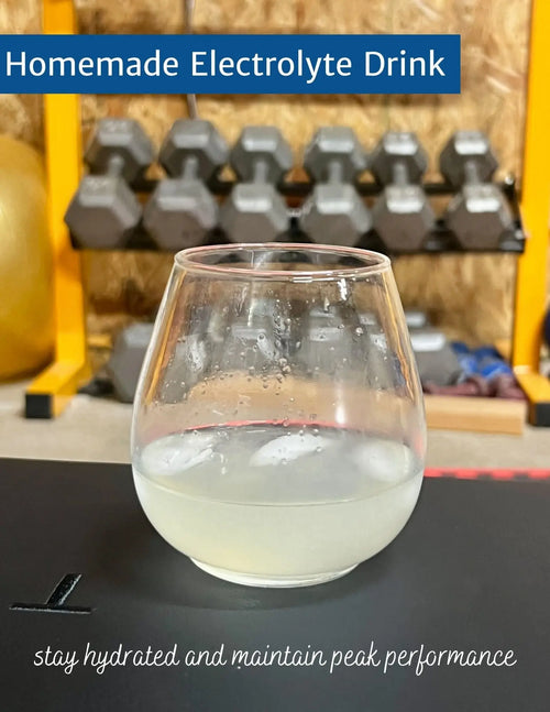 Homemade Electrolyte Drink - Keeping Your Athlete Hydrated