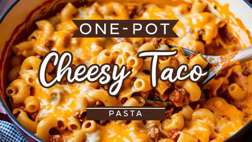 One-Pot Cheesy Taco Pasta 🌮🧀🍝