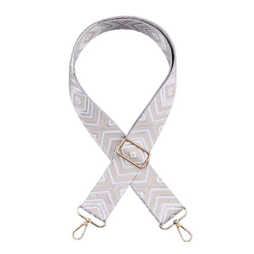 Sak STRAPS - Silver/ Cream