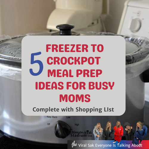 5 Freezer to Crockpot Meal Prep Ideas