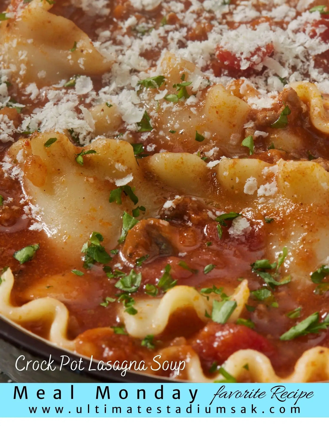 MEAL MONDAY: Crock Pot Lasagna Soup