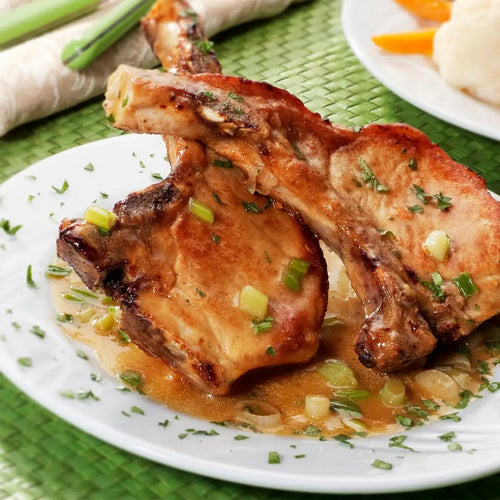 Slow Cooker Creamy Ranch Pork Chops & Potatoes