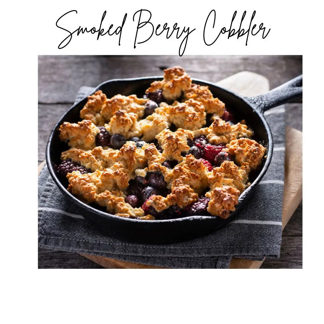 Smoked Berry Cobbler