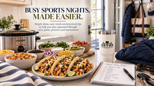 The Busy Sports Mom Survival Guide: Easy Dinners Game Day