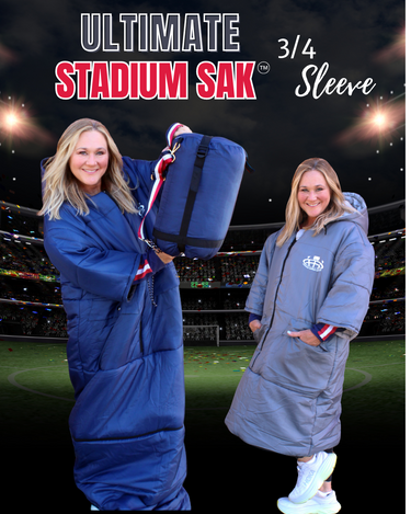3/4 Sleeve Stadium Sak