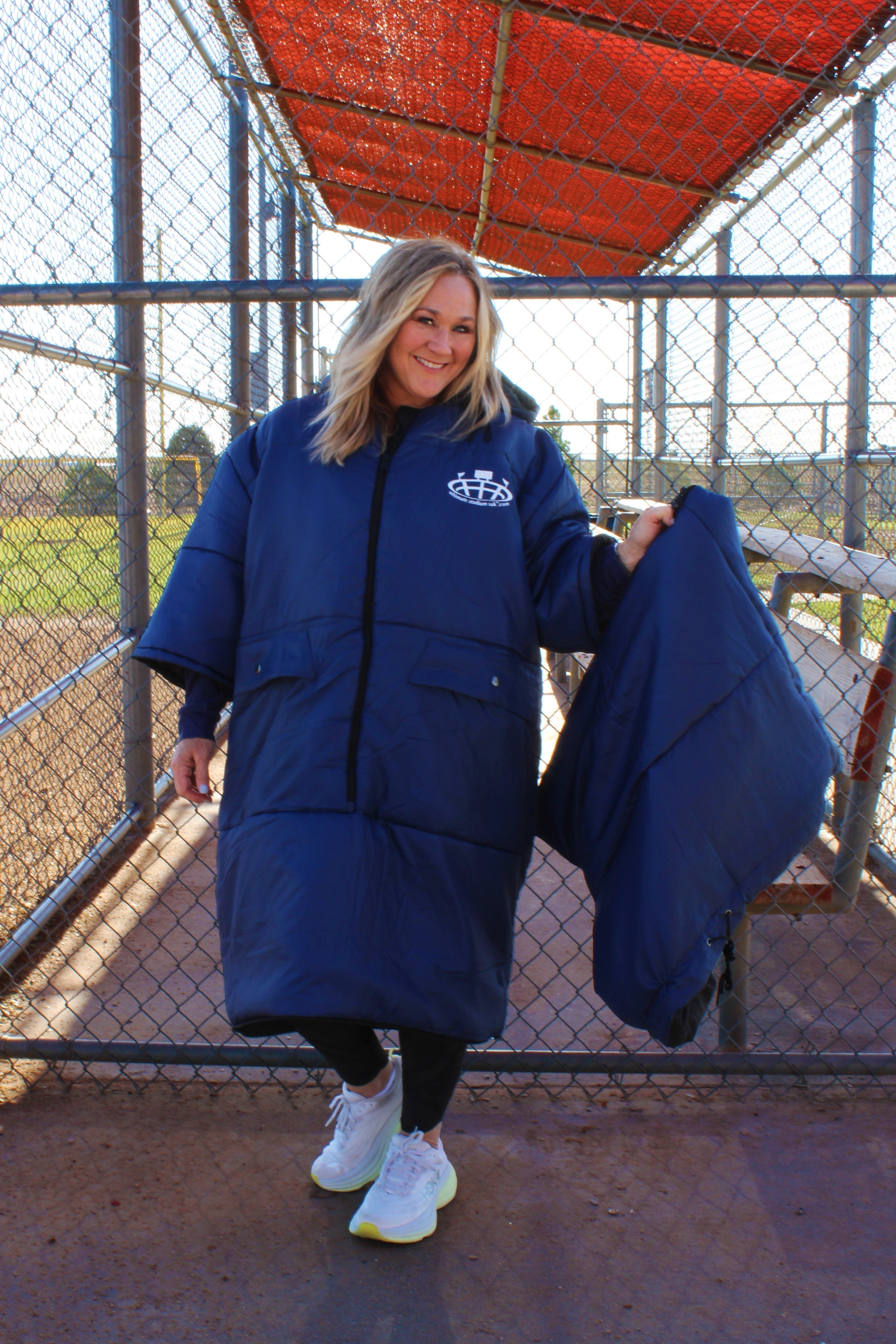 All NEW Ultimate Stadium Sak - Navy / Ultimate (S-XL)