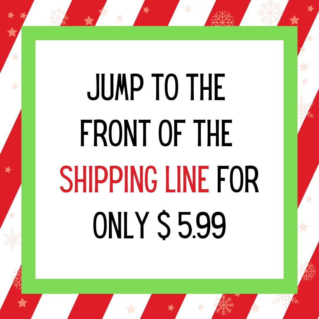 Jump to the front of the Shipping Line - Front