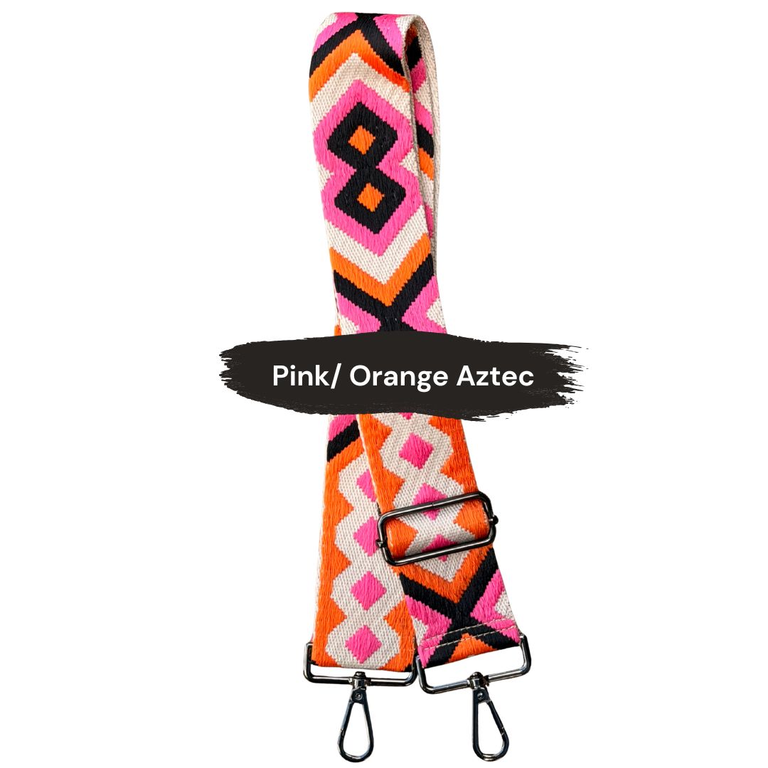 Sak STRAPS - PINK/ ORANGE AZTEC