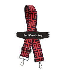 Sak STRAPS - RED GREEK KEY