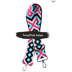 Sak STRAPS - TURQ/ PINK AZTEC