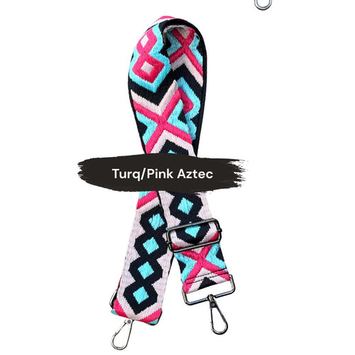 Sak STRAPS - TURQ/ PINK AZTEC