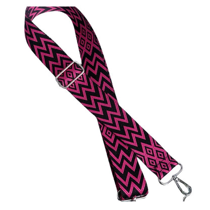 Straps - Black & Pink Pattern - Outdoor Gear