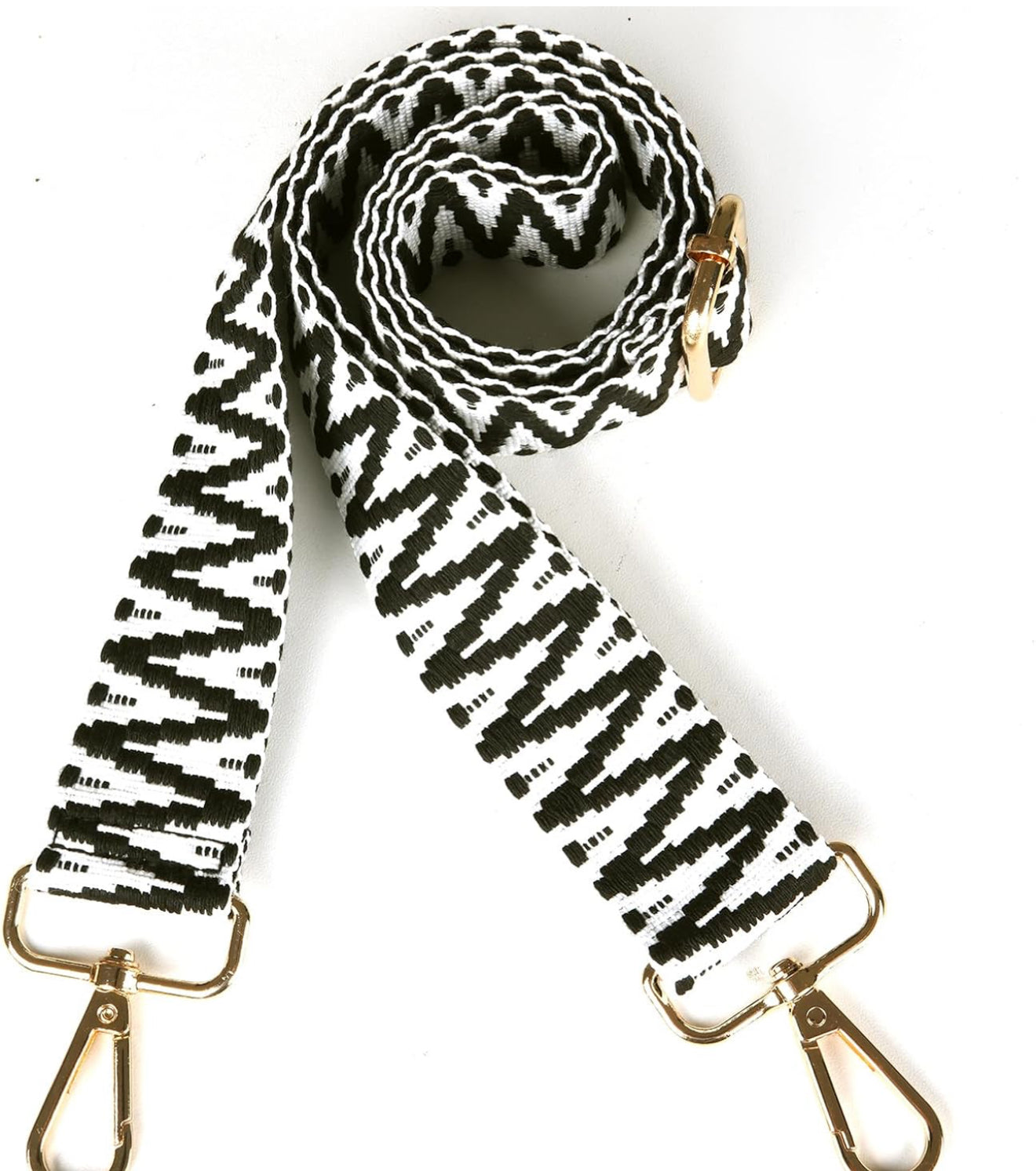 Deluxe Sak Strap - Black & White Pattern - Outdoor Gear