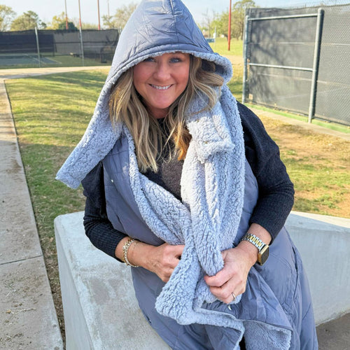 Ultimate Heated Banket Vest - Gray